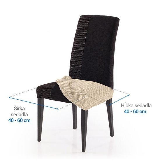 Perfektne sedí na rôznych tvaroch sedačiek a kresiel