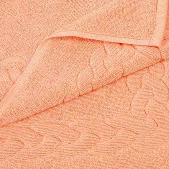 Predložka do kúpeľne VIANOČKA broskyňová 50 x 70 cm 2