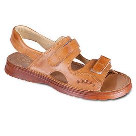 Pánske kožené sandále na suchý zips, veľ. 42 1
