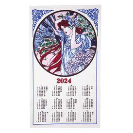 Textilný kalendár Panna 2024 1