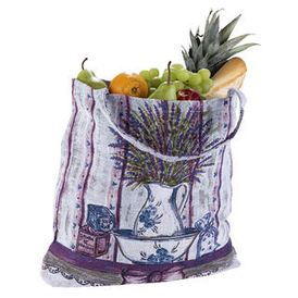 Textilná nákupná taška LEVANDUĽA 1