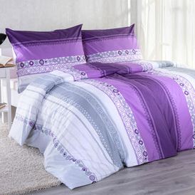Bavlnené posteľné obliečky BRIGITA, štandardná dĺžka 1